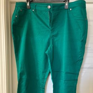 Dark Green Jean